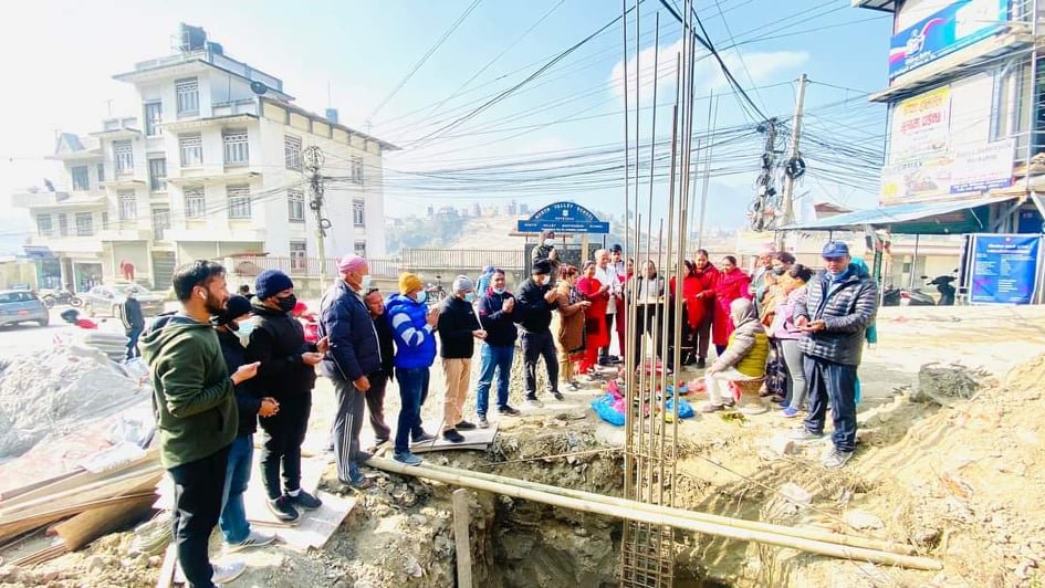 धर्मस्थली प्रवेशद्वार शिलान्यास 