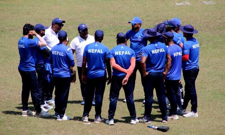 नेपाल श्रीलंका-११ सँग ९२ रनले पराजित
