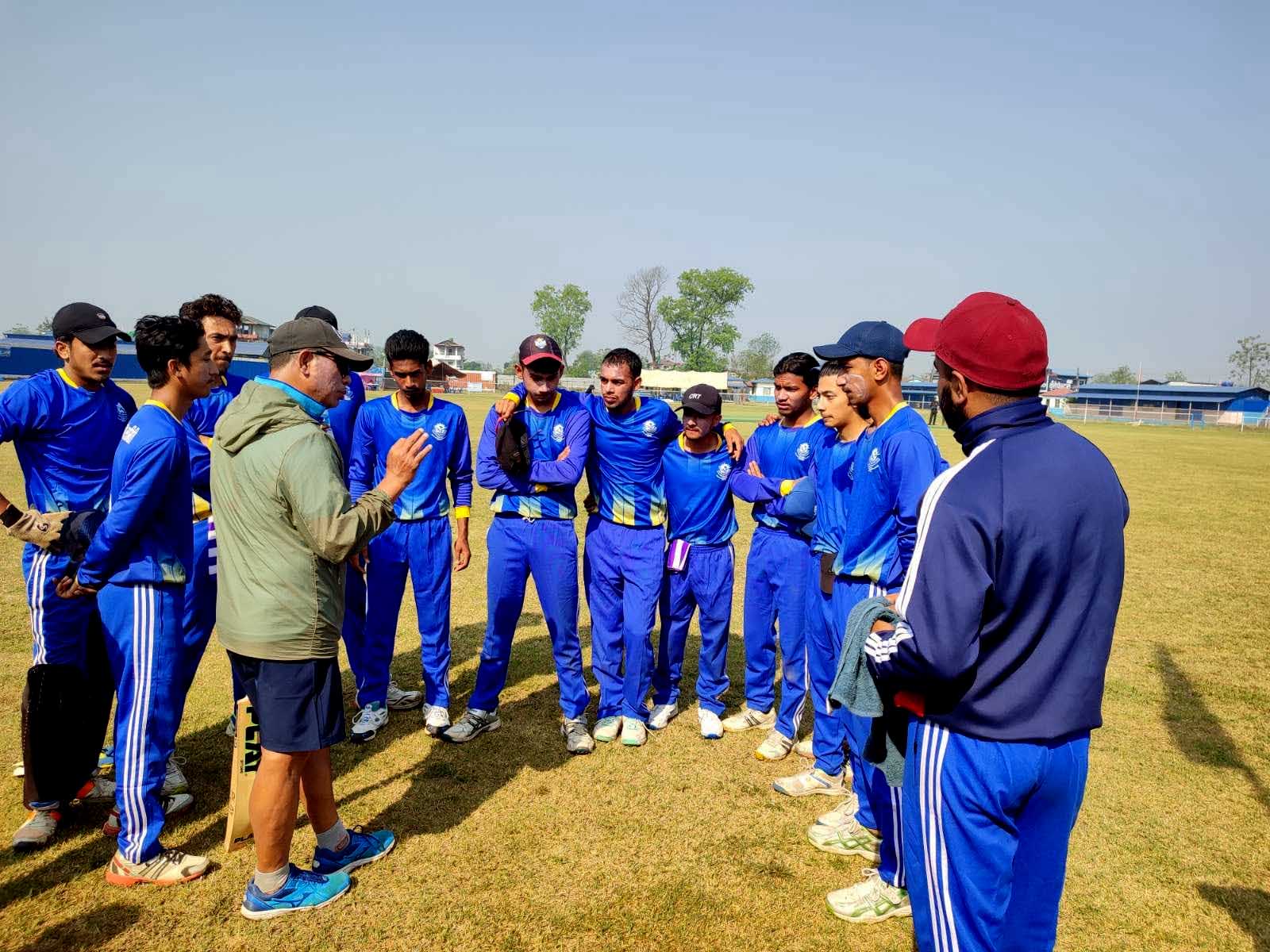 प्रथम बागमती प्रदेश स्तरिय खेलकुद: काभ्रेलाई हराउदै धादिङ क्रिकेट टिम फाइनलमा